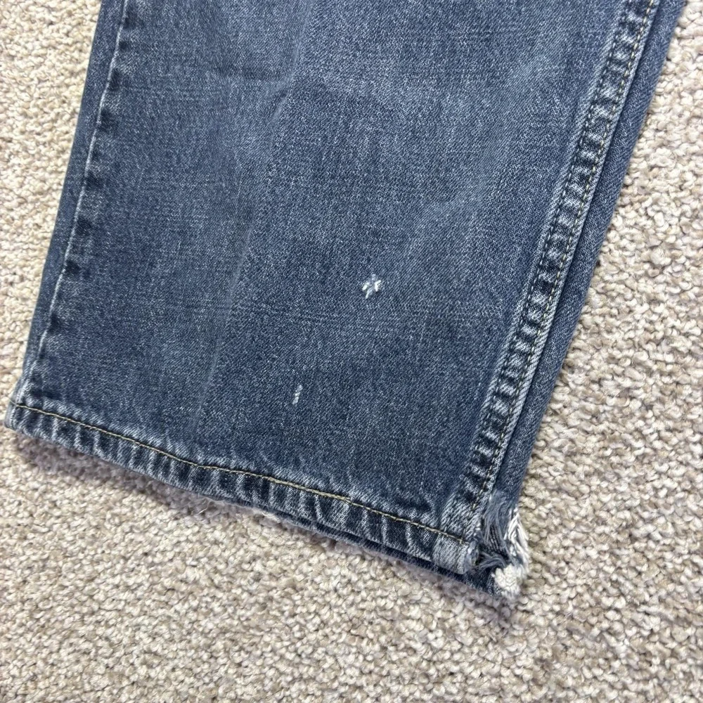 Levis 569 Jeans Mens 36x32 Blue Medium Wash Relaxed Straight Denim 005690675
